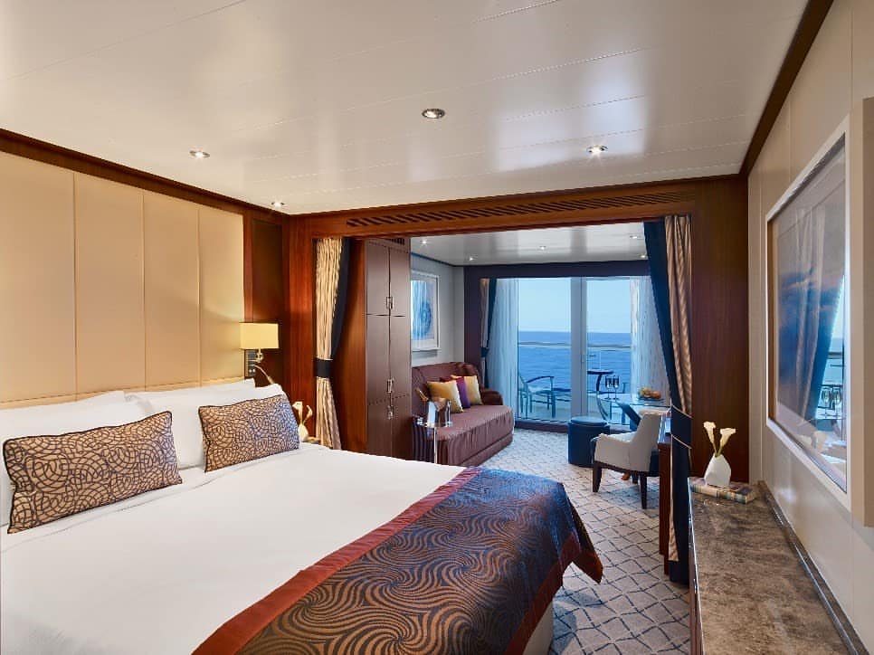 Veranda room on Celebrity Cruises