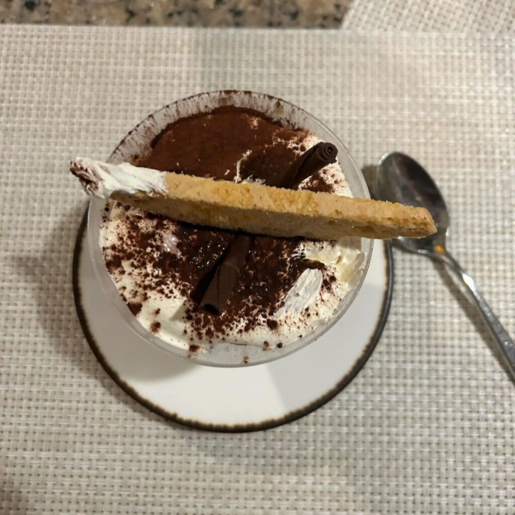 Giovanni's Table Tiramisu on Royal Caribbean Ships