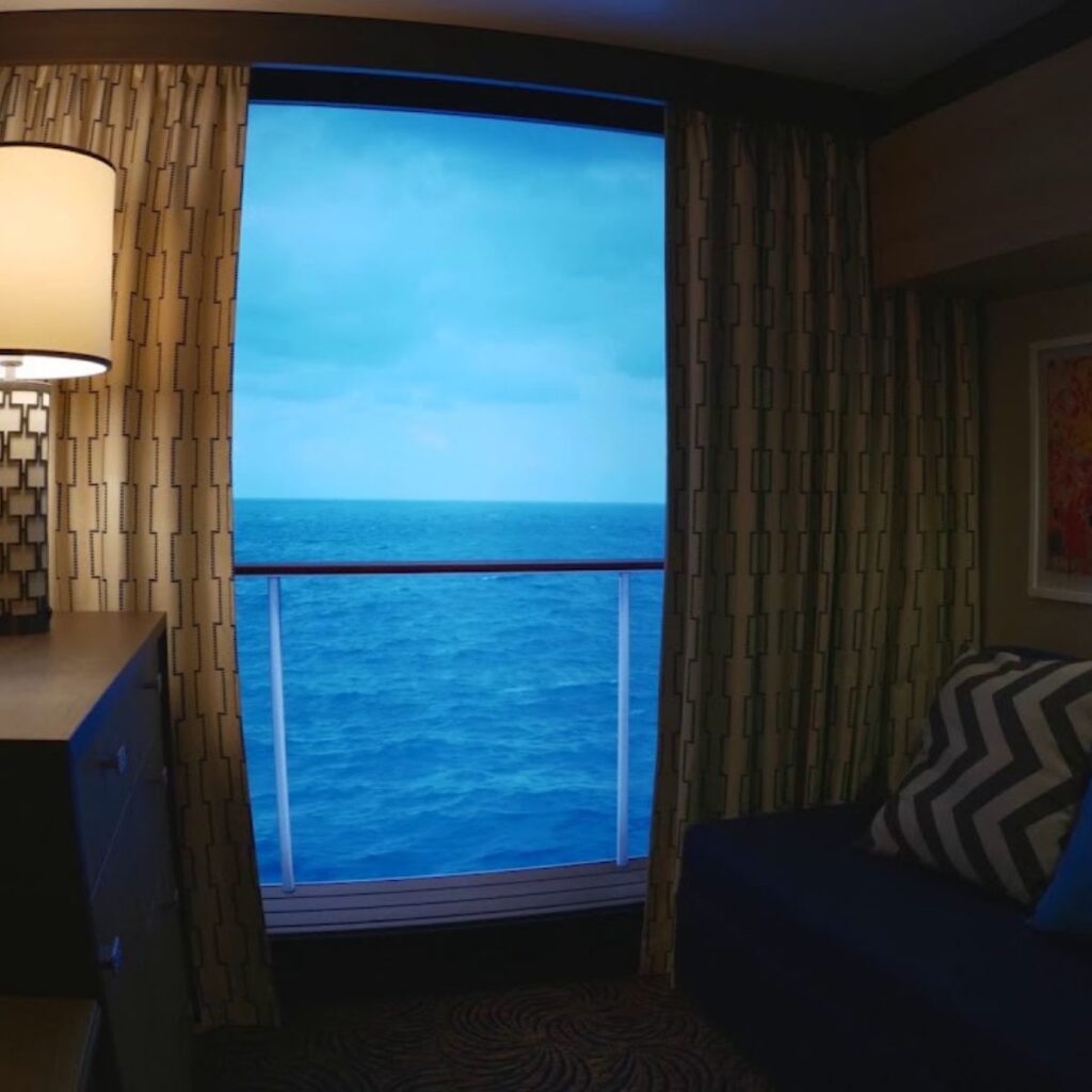 Royal Caribbean Virtual Balcony Cabin