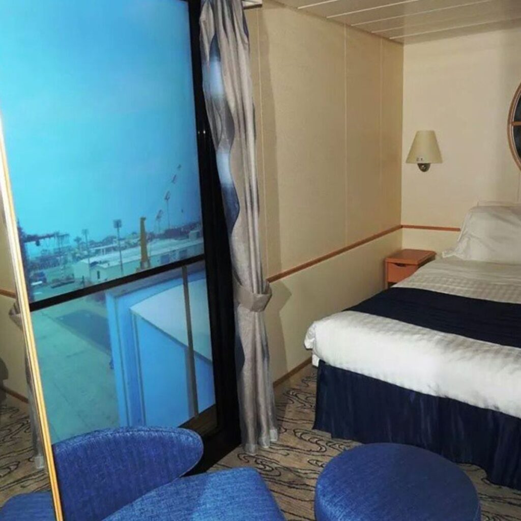 Royal Caribbean Virtual Balcony cabin