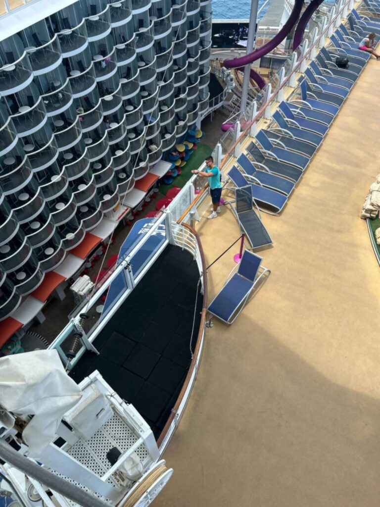 Glass Trouble Strikes Symphony of the Seas Again as Panel Breaks Near Zip Line