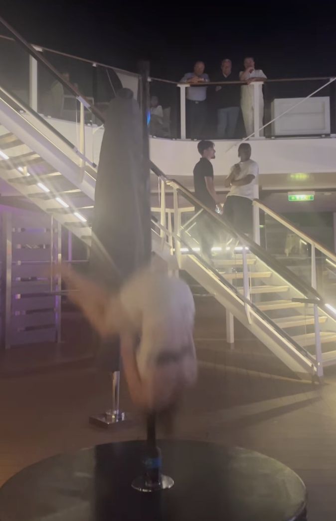 Cruise Guest’s Pole Dance Fail Goes Viral After Dramatic Fall on Celebrity Ship