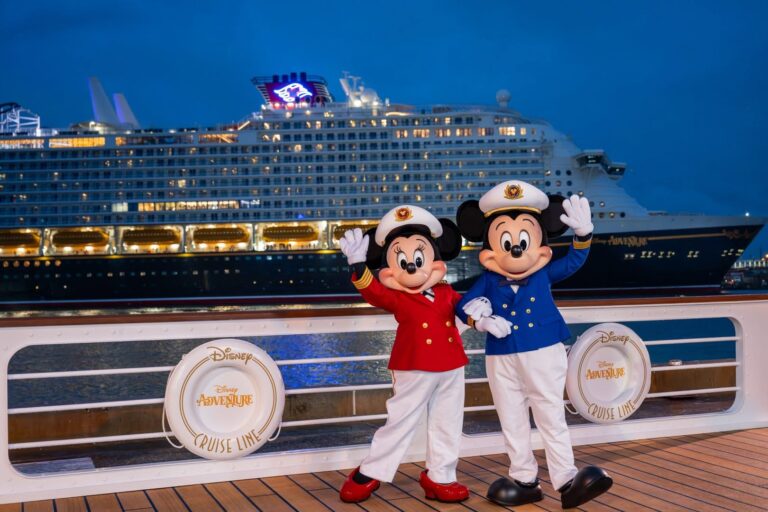 Disney’s Largest Cruise Ship With Roller Coaster Arrives in Florida