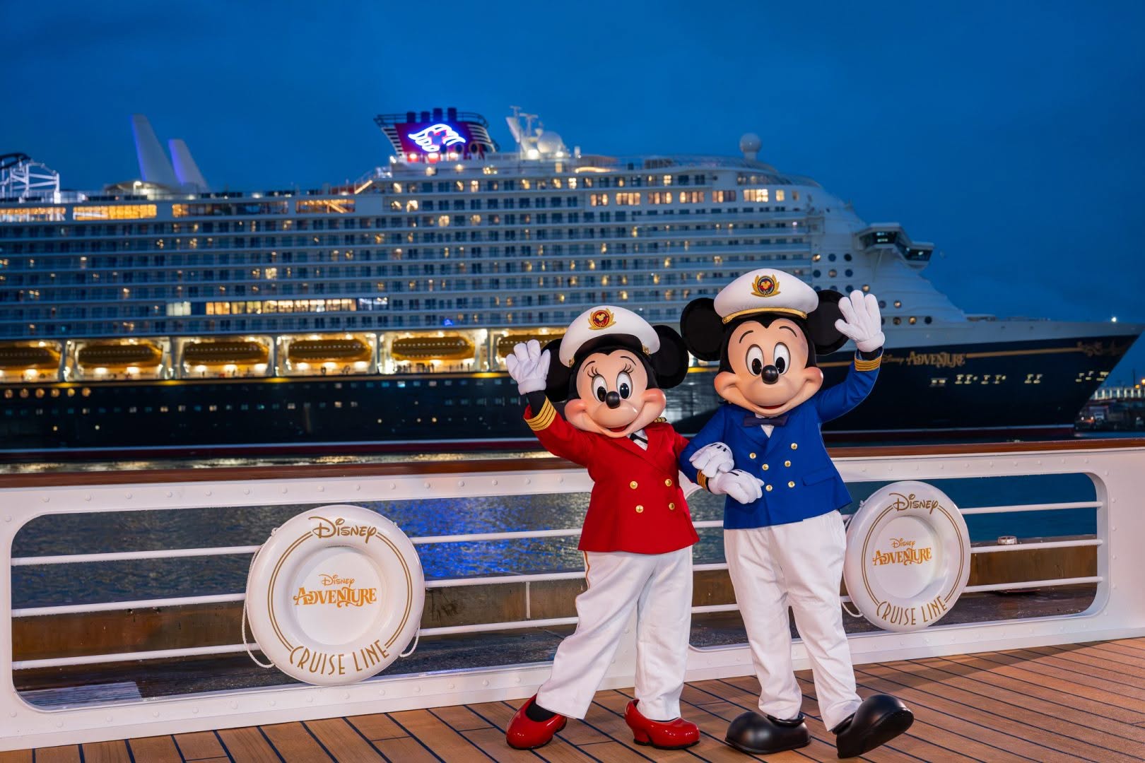 Disney’s Largest Cruise Ship With Roller Coaster Arrives in Florida